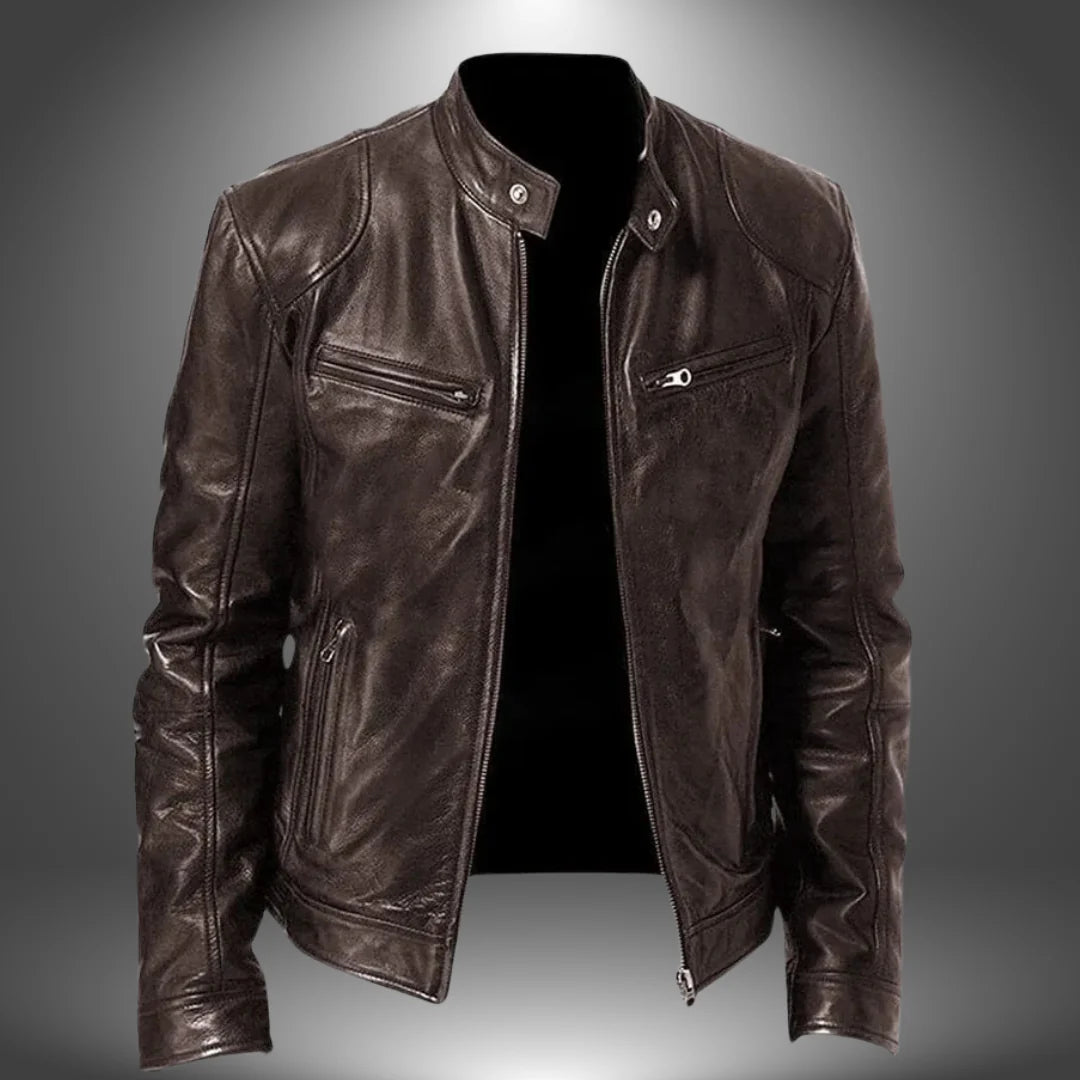 James | Handcrafted Men's Leather Jacket