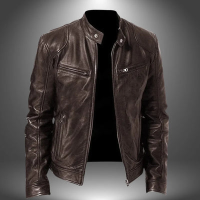 James | Handcrafted Men's Leather Jacket