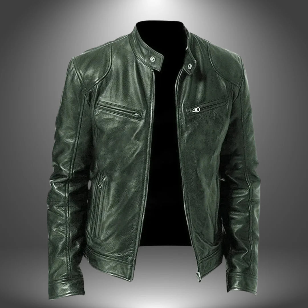 James | Handcrafted Men's Leather Jacket