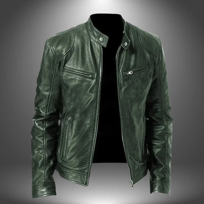 James | Handcrafted Men's Leather Jacket