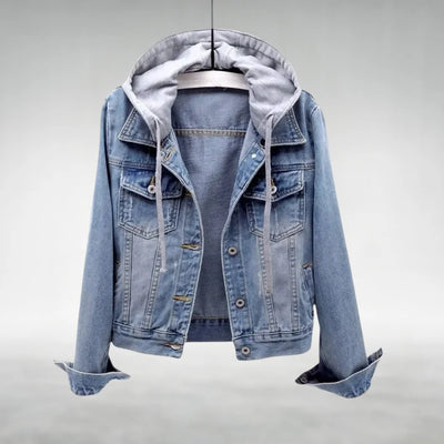 Zoe™ | Denim Hoodie Jacket
