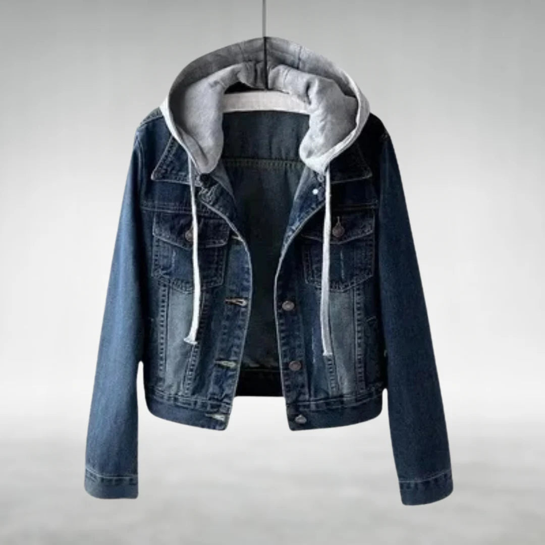 Zoe™ | Denim Hoodie Jacket