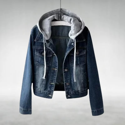 Zoe™ | Denim Hoodie Jacket