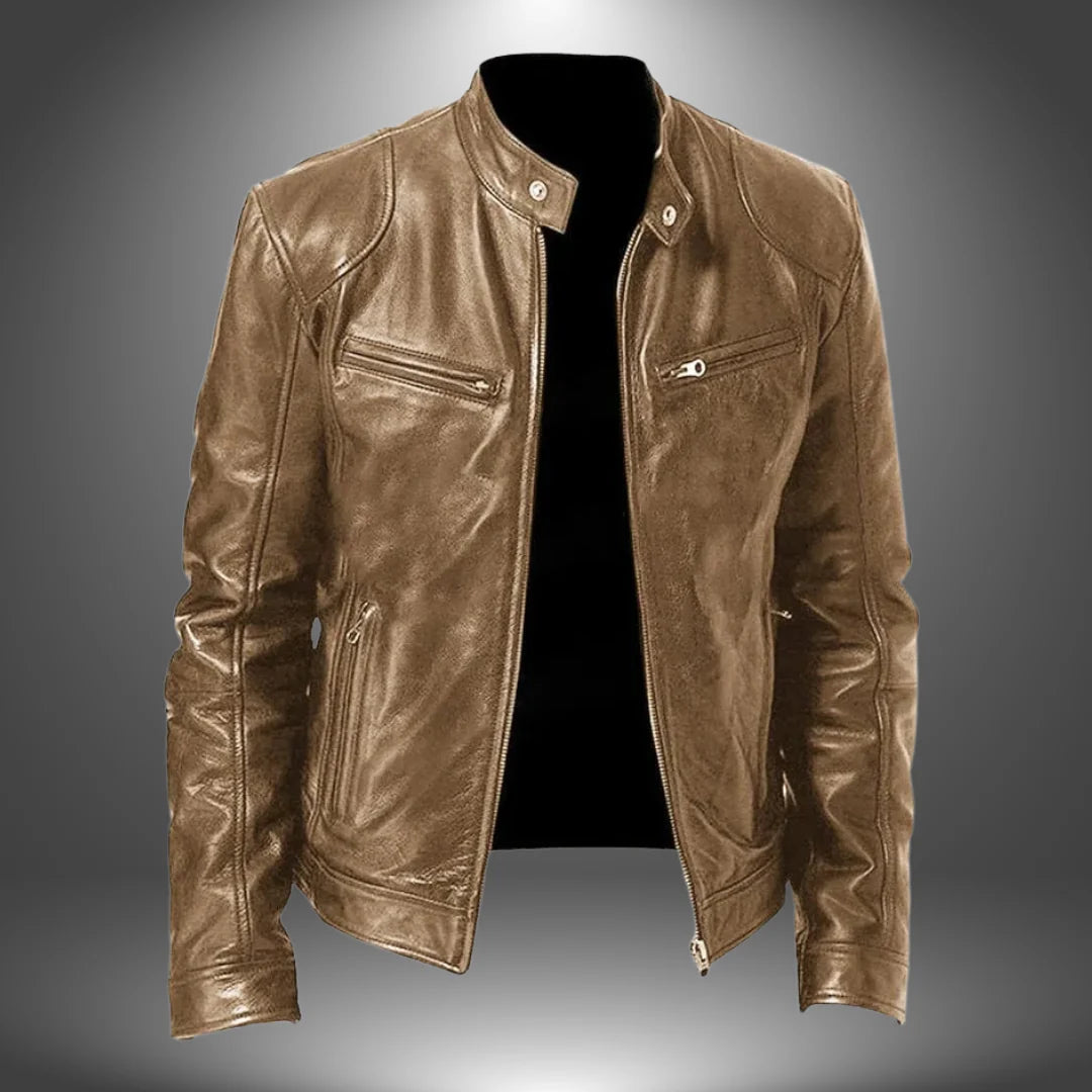 James | Handcrafted Men's Leather Jacket