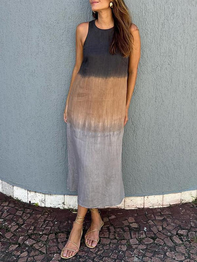 Aurelia™ | Elegant Dress with Natural Print