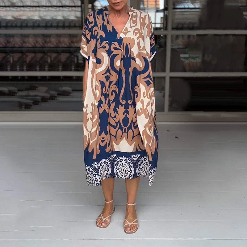 Amelia | Boho Belly-Covering Dress